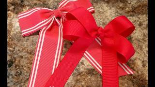 How To Make A Hairbow With Tails (2 Different Bows) Bow W/Tails Tutorial