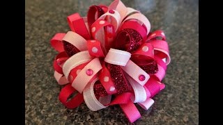 Loopy Puffy Bow Tutorial With Artemis In Love