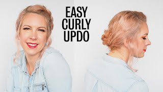 Curly Hair Updo Tutorial - Choose Your Own Adventure