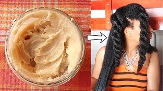How To Make Your Natural Hair Cream | Univhair Soleil