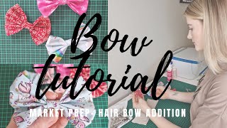 Market Prep Bow Edition | Hair Bow Tutorial #Howto