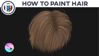 How To Paint Hair In Krita