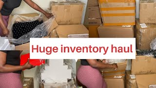 Huge Inventory Haul | Containers And Jars | Running Hair Care Business From Home