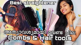 Must Have Hair Combs For Different Hairstyles|Must Have Hair Tools|Best Hair Straightener|Asvi