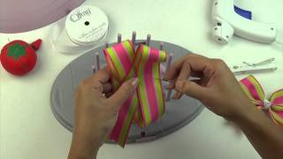 Bow Genius - Tail Up Tail Down Hair Bow - Diy Bow Maker