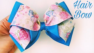 Hair Bow - Best Bow For Hair - Tutorial - Diy Bows With Ribbon - How To Make Hair Bows -  - #7