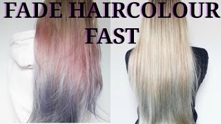 How To Fade L'Oreal Colorista Hair Colour Fast