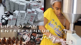 How I Ship 100S Of Orders For My Hair Business! Entrepreneur Life!