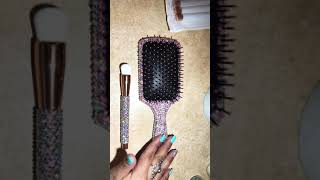 Bling Hair Brush And Make Up Brush