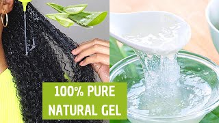 How To Make Pure Aloe Vera Gel & Store It For Months With No Preservatives | Diy