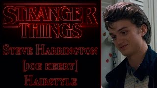 Stranger Things Hairstyle Tutorial | Steve Harrington/Joe Keery How-To