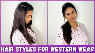 Western Wearന് ഇണങ്ങുന്ന Hairstyles | Hairstyles For Western Wear | Keerthi'S Katalog