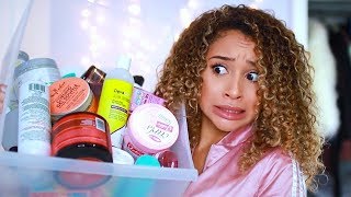 Mixing All My Curly Hair Products Together