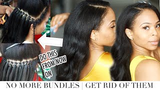 No More Sew-Ins | I Did Microlinks On Myself And Here'S What Happened | Studio Techilo Itips