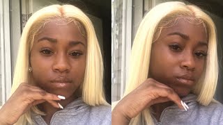 How To Install Flawless 13*6 Parting 613 Blond Wig/Superbwigs | Ft. Superbwigs | Blonde Hair