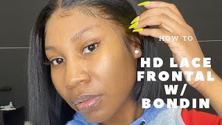 Hd Lace Frontal Quickweave | How To ( No Talk Through )