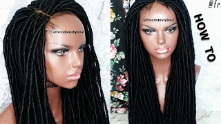 How To Do Dread Extension On A Wig Cap
