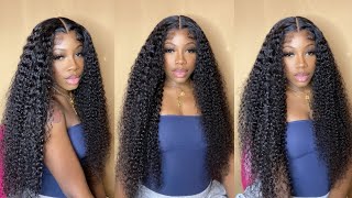 Best 5X5 Hd Jerry Curly 30" Wig | Easy Install | Beautyforeverhair