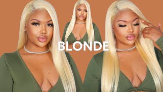Flawless  Blonde Wig Install, No Bald Cap | Yolissa Hair