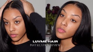 Luvme Hair Undetectable Invisible Lace Glueless 13X4 Frontal Lace Wig | Real Hd Lace