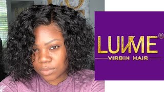 Unboxing And Initial Review On Luvme Lacefront Curly Bob Wig