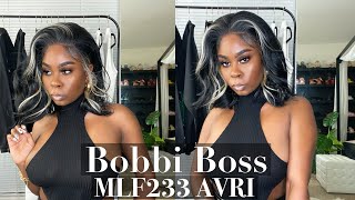 Cruella? | Bobbi Boss Mlf 233 Avri 13X4 Synthetic Lace Front Wig| Hairsoflyshop