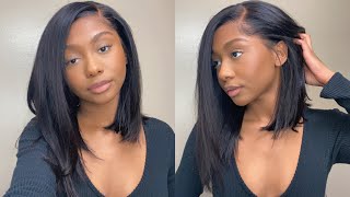 Watch Me Install The Best Bob Wig Ever! | Ft. Hurela Hair