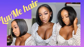 Give The Lace A Rest! Luvme Hair: Quick & Easy U Part Bob Wig