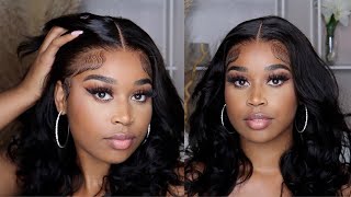 Undetectable Invisible Lace Glueless 13X4 Frontal Lace Wig *Real Hd Lace* Ft Luvme Hair