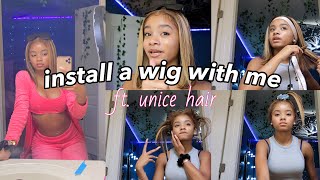 Watch Me Install This Bomb Highlight Bob Wig ✩ || Ft. Unice Hair