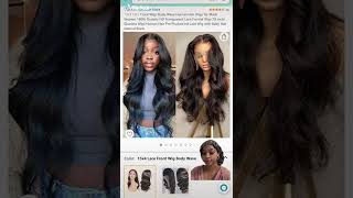 What Beautiful Slayyyyy Body Wave Lace Frontal Wigs Human Hair Customer Show