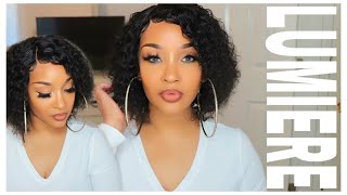 Affordable Water Wave Bob Wig| Ft. Lumiere Hair