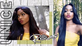 Unice Body Wave Wig Review | How To Bleach The Knots On A Lace Wig