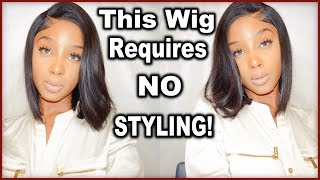 Must Have!!!The Best Everyday Bob Wig!! 40% Off!! Requires No Work Ft. Omgqueen Hair