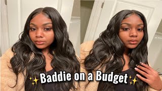 Baddie On A Budget... Closure Quick Weave For Under $35!