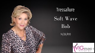 Tressallure Soft Wave Bob Wig Review | 14/26R10 | Crazy Wig Lady