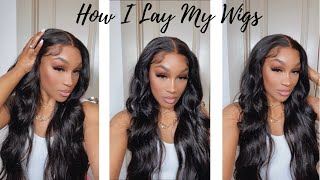 Melt That Hd Lace !! Best 28"Inch Body Wave Wig Installation Ft. Westkiss Hair