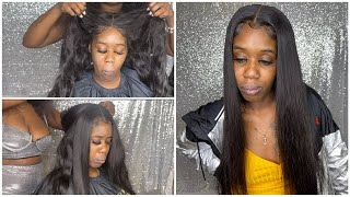 Lace Closure Retouch And Press On Body Wave Hair ✨|Beautyforeverhair✨
