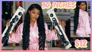 Baddie On A Budget | Frontal Quick Weave | Organique Breezy Wave | 30 Inches