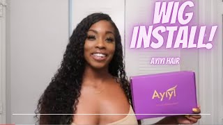  Ayiyi Hair/ Wig Install/ Curly Hair