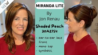 New Miranda Lite By Jon Renau In 30A27S4 Shaded Peach, Wig Review & Comparison With Original Miranda