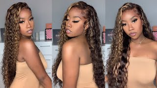 Omg  I’M In Love With This Highlighted Loose Wave Wig Ft Wiggins Hair | The Tastemaker