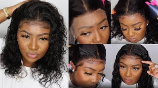 Flawless Loose Wave Bob For Everyday! Step By Step Easy Baby Hair✨ Hdlace Wig Install |Wigencounters