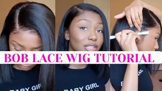 Best Bob Wig Ever On Amazon | Luvmehair Lace Front Bob Wig