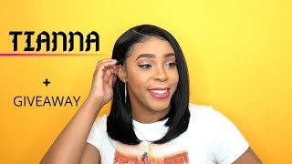 Outre Perfect Hairline Synthetic Lace Wig - Tianna +Giveaway --/Wigtypes.Com