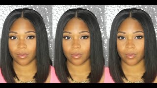 Natural Looking Lace Wig | Rpgshow Blunt Cut Bob Wig | Review + Wig Tips