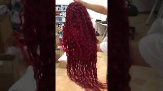 13×6 Transparent Lace Water Wave 40 Inch 99J Color 300 Density 100% Human Hair Wig