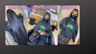 Closure Quick Weave | Silk Press On Deep Wave Hair | Foreverfinecollection.Com