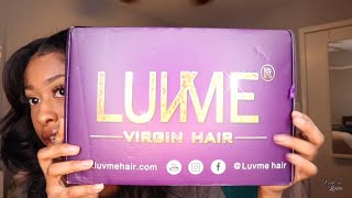 Bomb Straight Out The Box Luvme Hair Unboxing/Initial Review (Lace Closure Wig)