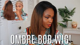 My New Ombre Bob Wig! - Unboxing And Styling